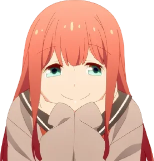 😊-Anime Reactions @SwallowZireael, Telegram Sticker