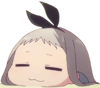 😌-Anime Reactions @SwallowZireael, Telegram Sticker