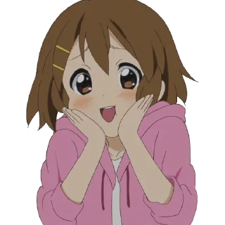 ☺️-Anime Reactions @SwallowZireael, Telegram Sticker