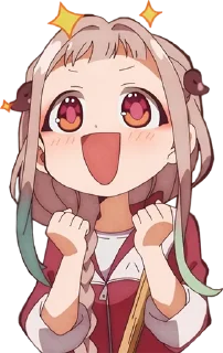 🤩-Anime Reactions @SwallowZireael, Telegram Sticker