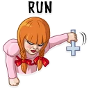 😡-Annabelle, Telegram Sticker