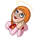 😇-Annabelle, Telegram Sticker