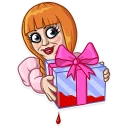 🎁-Annabelle, Telegram Sticker