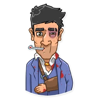 🤒-Tony Montana, Telegram Sticker