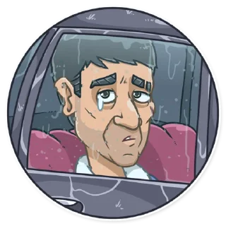 😢-Tony Montana, Telegram Sticker