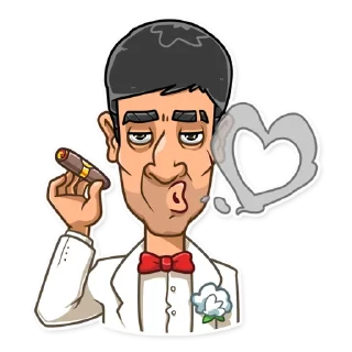 😘-Tony Montana, Telegram Sticker