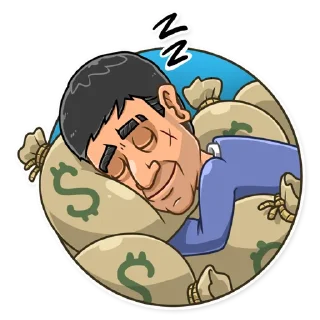 😴-Tony Montana, Telegram Sticker