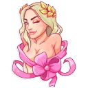 😉-Aphrodite, Telegram Sticker