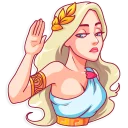 😕-Aphrodite, Telegram Sticker