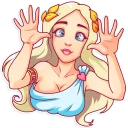 😜-Aphrodite, Telegram Sticker