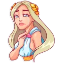 😢-Aphrodite, Telegram Sticker