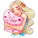 💗-Aphrodite, Telegram Sticker