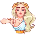 😑-Aphrodite, Telegram Sticker
