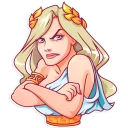 😠-Aphrodite, Telegram Sticker