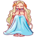 😨-Aphrodite, Telegram Sticker