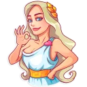 👌-Aphrodite, Telegram Sticker