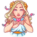 😘-Aphrodite, Telegram Sticker