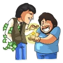 💵-Steve Jobs, Telegram Sticker