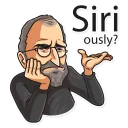 🤷‍♂️-Steve Jobs, Telegram Sticker