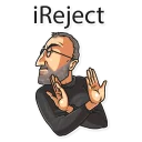 🙅‍♂️-Steve Jobs, Telegram Sticker