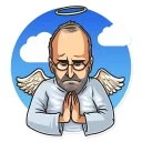 🙏-Steve Jobs, Telegram Sticker