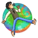 🌼-Steve Jobs, Telegram Sticker