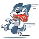 🏃-Archie the Dog, Telegram Sticker