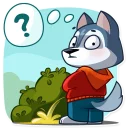👀-Archie the Dog, Telegram Sticker