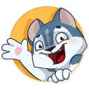 👋-Archie the Dog, Telegram Sticker