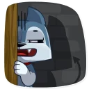 😈-Archie the Dog, Telegram Sticker