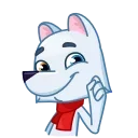 😉-Arctic Fox, Telegram Sticker