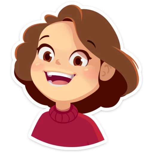 Arisha, telegram sticker