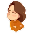 😝-Arisha, Telegram Sticker
