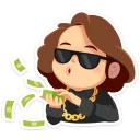 😎-Arisha, Telegram Sticker
