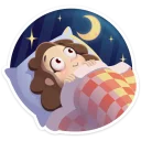 😴-Arisha, Telegram Sticker