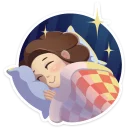😴-Arisha, Telegram Sticker