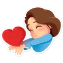 ❤-Arisha, Telegram Sticker