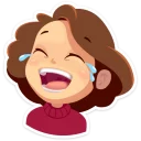 😂-Arisha, Telegram Sticker