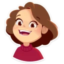 😀-Arisha, Telegram Sticker