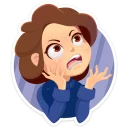 😠-Arisha, Telegram Sticker