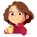 🙂-Arisha, Telegram Sticker