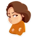 😝-Arisha, Telegram Sticker
