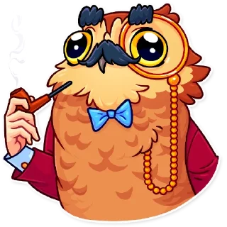 🧐-Birds With Arms, Telegram Sticker