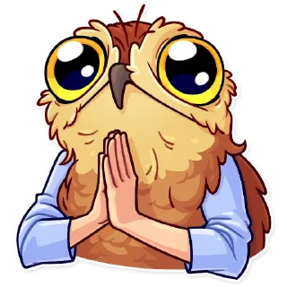 🥺-Birds With Arms, Telegram Sticker