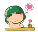 ❤-Artillery Man, Telegram Sticker