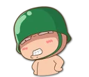 😠-Artillery Man, Telegram Sticker