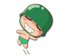 😀-Artillery Man, Telegram Sticker