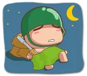 🌙-Artillery Man, Telegram Sticker