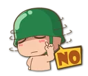 🙅-Artillery Man, Telegram Sticker