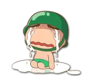 😭-Artillery Man, Telegram Sticker